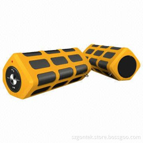 Waterproof/shockproof stereo Bluetooth speakers for cell phone, tablets and iPhone